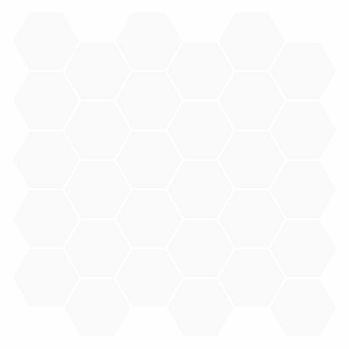 Placă hexagonală 10 pcs Alb 30 x 30 cm Poliuretan și PET - WALTI WALTI
