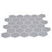 Placă hexagonală 10 pcs Gri 30 x 30 cm Poliuretan și PET - WALTI WALTI