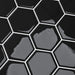 Placă hexagonală 20 pcs Negru 30 x 30 cm Poliuretan și PET - WALTI WALTI