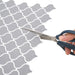 Placă Lanturn 10 pcs Gri 27 x 27 cm Poliuretan și PET - WALTI WALTI