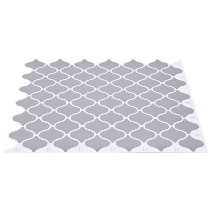 Placă Lanturn 10 pcs Gri 27 x 27 cm Poliuretan și PET - WALTI WALTI