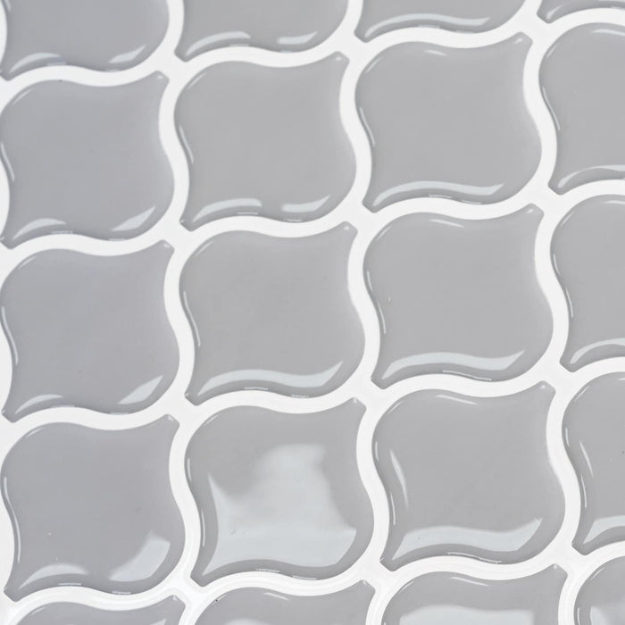 Placă Lanturn 20 pcs Gri 27 x 27 cm Poliuretan și PET - WALTI WALTI