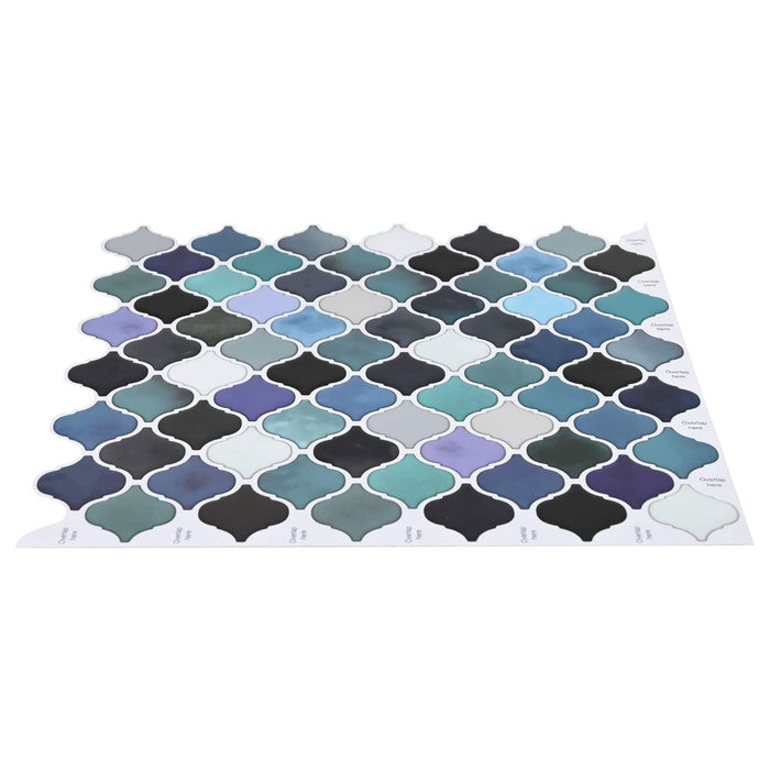 Placă Lanturn 10 pcs Verde-albăstrui 27 x 27 cm - WALTI WALTI