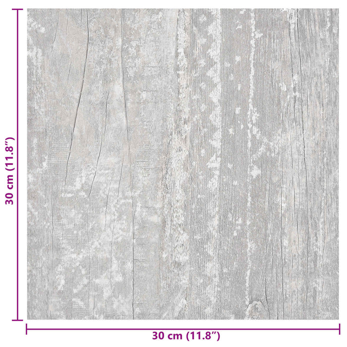 Plăci de pardoseală autoadezive 30,5 x 30,5 cm 20 pcs PVC Gri - WALTI WALTI