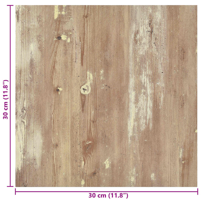 Plăci de pardoseală autoadezive 30,5 x 30,5 cm 20 pcs PVC - WALTI WALTI