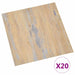 Plăci de pardoseală autoadezive 30,5 x 30,5 cm 20 pcs PVC - WALTI WALTI