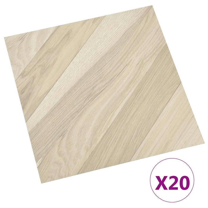 Plăci de pardoseală autoadezive 30,5 x 30,5 cm 20 pcs PVC - WALTI WALTI