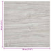 Plăci de pardoseală autoadezive 30,5 x 30,5 cm 20 pcs PVC - WALTI WALTI