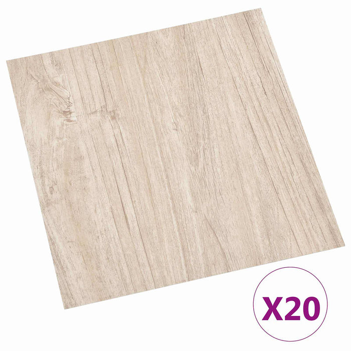 Plăci de pardoseală autoadezive 30,5 x 30,5 cm 20 pcs PVC - WALTI WALTI