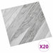 Plăci de pardoseală autoadezive 30,5 x 30,5 cm 20 pcs PVC - WALTI WALTI