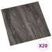Plăci de pardoseală autoadezive 30,5 x 30,5 cm 20 pcs PVC - WALTI WALTI