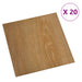 Plăci de pardoseală autoadezive 30,5 x 30,5 cm 20 pcs PVC lemn - WALTI WALTI