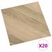 Plăci de pardoseală autoadezive 30,5 x 30,5 cm 20 pcs PVC - WALTI WALTI