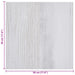 Plăci de pardoseală autoadezive 30,5 x 30,5 cm 20 pcs PVC - WALTI WALTI