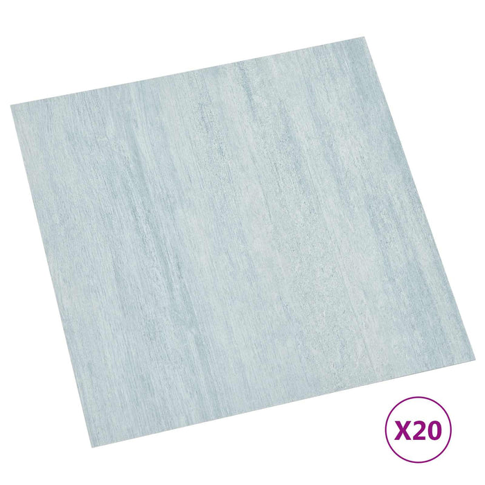 Plăci de pardoseală autoadezive 30,5 x 30,5 cm 20 pcs PVC Verde - WALTI WALTI