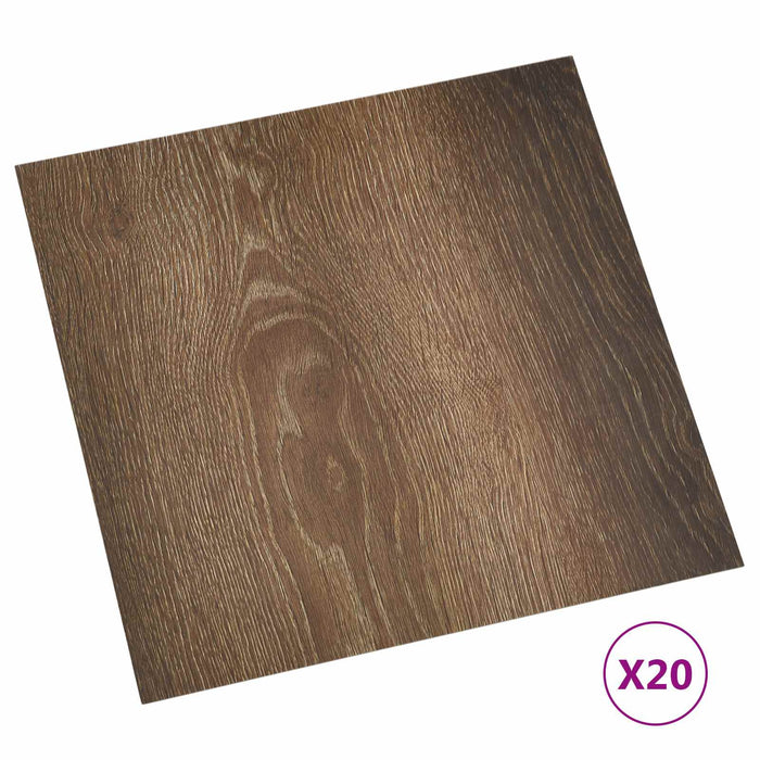 Plăci de pardoseală autoadezive 30,5 x 30,5 cm 20 pcs PVC - WALTI WALTI