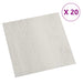 Plăci de pardoseală autoadezive 30,5 x 30,5 cm 20 pcs PVC - WALTI WALTI