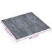 Plăci de pardoseală autoadezive 30,5 x 30,5 cm 20 pcs PVC - WALTI WALTI