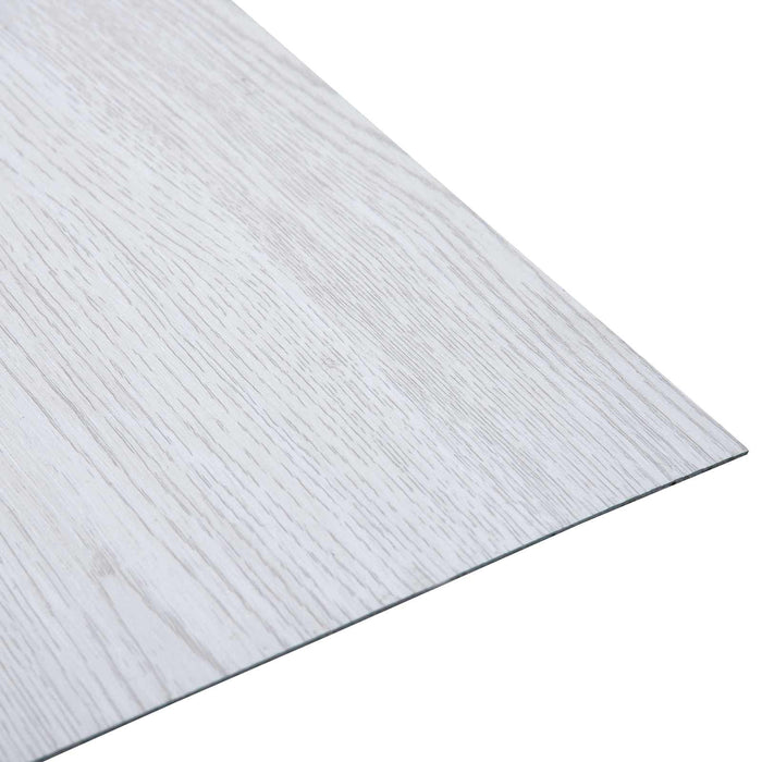 Plăci de pardoseală autoadezive 30,5 x 30,5 cm 20 pcs PVC Alb - WALTI WALTI