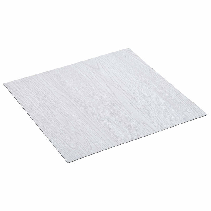 Plăci de pardoseală autoadezive 30,5 x 30,5 cm 20 pcs PVC Alb - WALTI WALTI
