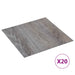Plăci de pardoseală autoadezive 30,5 x 30,5 cm 20 pcs PVC - WALTI WALTI