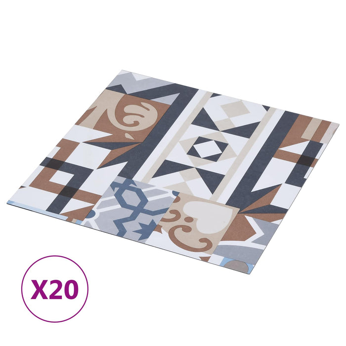 Plăci de pardoseală autoadezive 30,5 x 30,5 cm 20 pcs PVC - WALTI WALTI