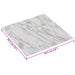 Plăci de pardoseală autoadezive 30,5 x 30,5 cm 20 pcs PVC - WALTI WALTI