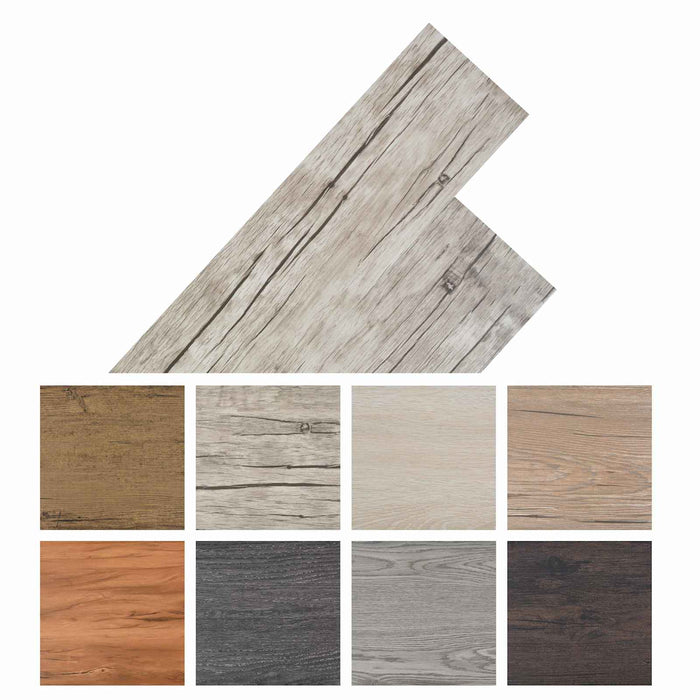 Plăci de pardoseală PVC autocolante 30,5 x 61 cm 28 pcs PVC - WALTI WALTI