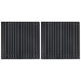 Panouri de perete 2 pcs Antracit 60,5 x 60 cm - WALTI WALTI