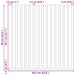 Panouri de perete 8 pcs Gri 60,5 x 60 cm - WALTI WALTI