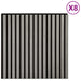 Panouri de perete 8 pcs Gri 60,5 x 60 cm - WALTI WALTI