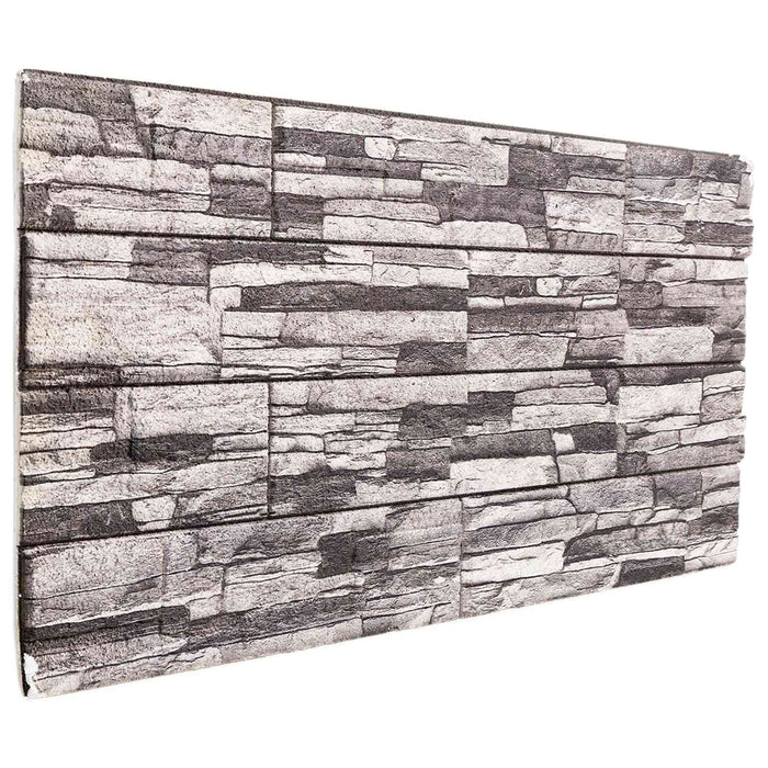 Panouri de perete 10 pcs Gri închis și gri deschis 100 x 50 cm - WALTI WALTI