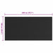 Mat pentru Podea Negru 1 x 2 m Cauciuc - WALTI WALTI