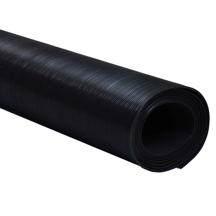 Mat pentru Podea Negru 1 x 2 m Cauciuc - WALTI WALTI