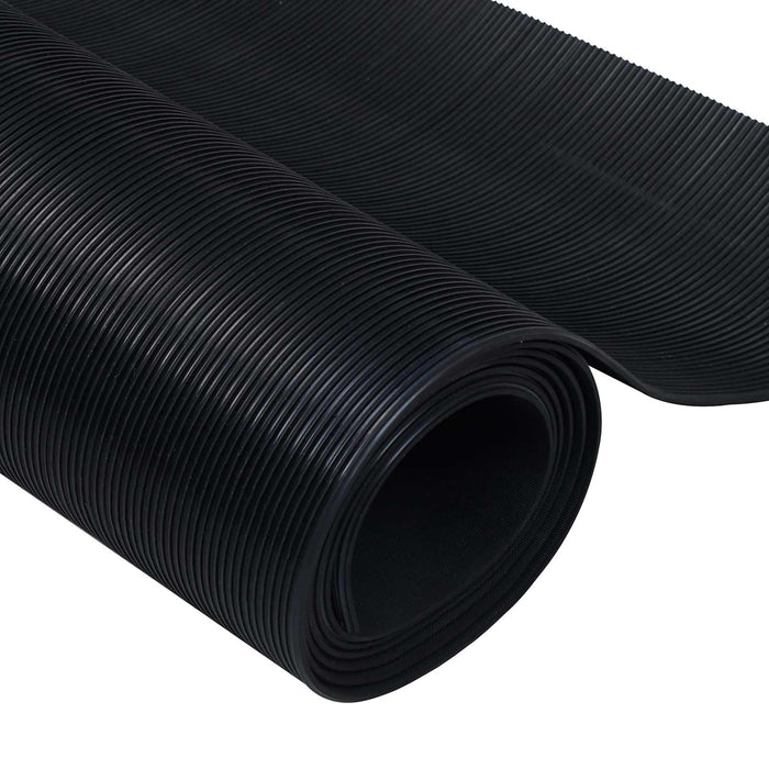 Mat pentru Podea Negru 1 x 2 m Cauciuc - WALTI WALTI