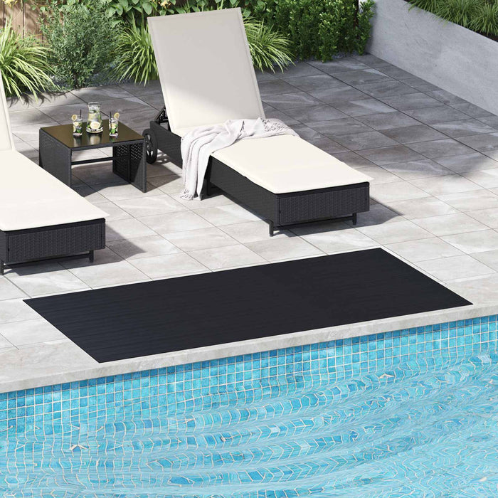 Mat pentru Podea Negru 1 x 2 m Cauciuc - WALTI WALTI