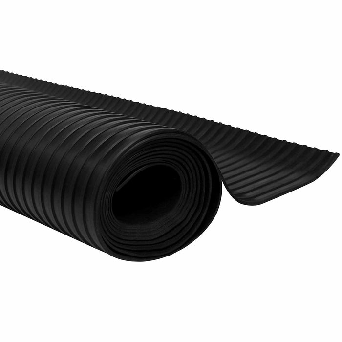 Mat pentru Podea Negru 1,5 x 4 m Cauciuc - WALTI WALTI
