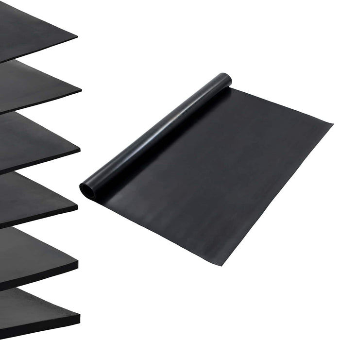 Mat pentru Podea Negru 1,2 x 2 m Cauciuc - WALTI WALTI