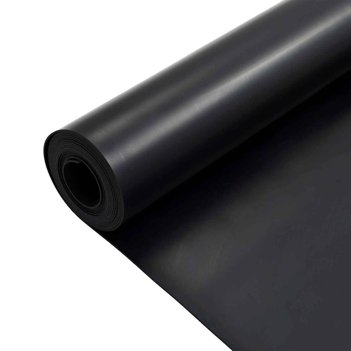 Mat pentru Podea Negru 1,2 x 5 m Cauciuc - WALTI WALTI
