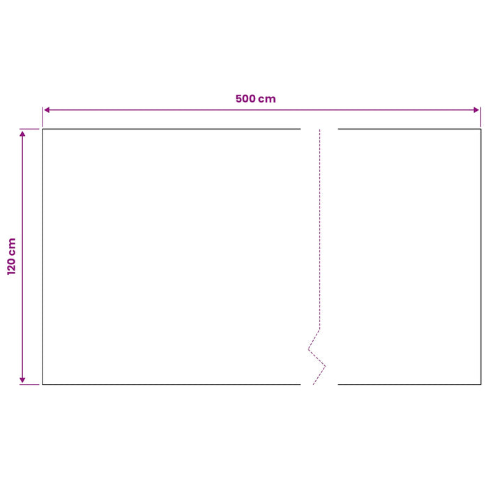 Mat pentru Podea Negru 1,2 x 5 m Cauciuc - WALTI WALTI