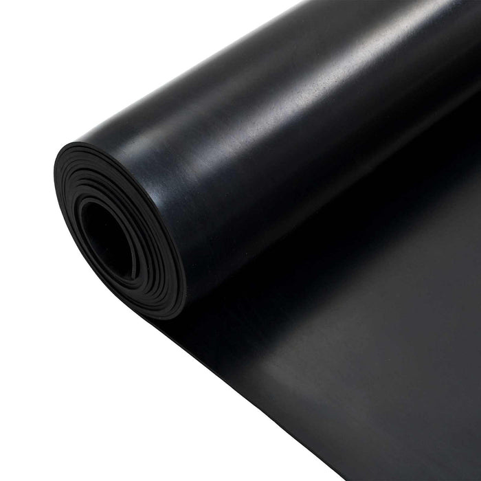 Mat pentru Podea Negru 1,2 x 5 m Cauciuc - WALTI WALTI
