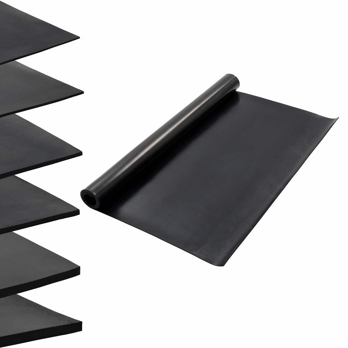 Mat pentru Podea Negru 1,2 x 2 m Cauciuc - WALTI WALTI