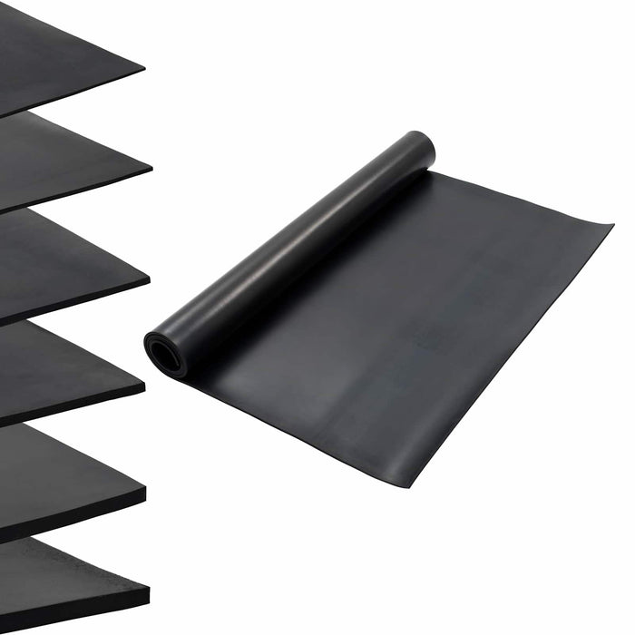 Mat pentru Podea Negru 1,2 x 2 m Cauciuc - WALTI WALTI