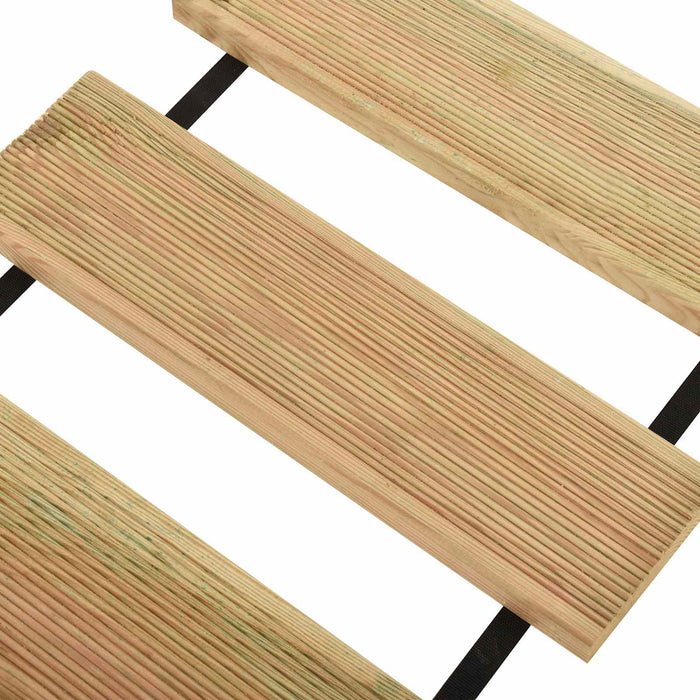 Rola de deck natural 50 x 300 cm Lemn de pin tratat - WALTI WALTI