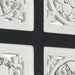 Decorațiuni Artă Negru și Alb 40 x 40 x 1,5 cm Lemn prelucrat - WALTI WALTI