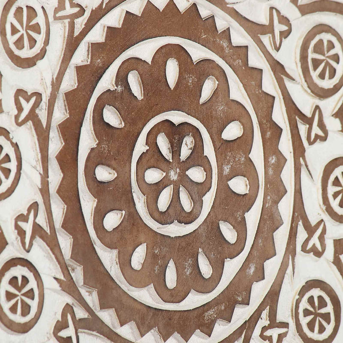 Decorațiuni Artă 2 pcs Maro și alb 40 x 40 x 1,5 cm - WALTI WALTI