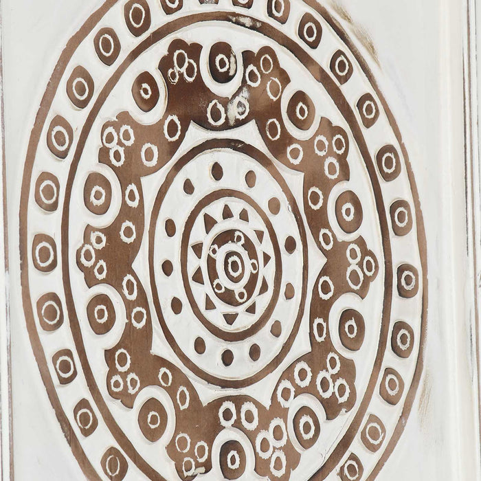Decorațiuni Artă 2 pcs Maro și alb 40 x 40 x 1,5 cm - WALTI WALTI