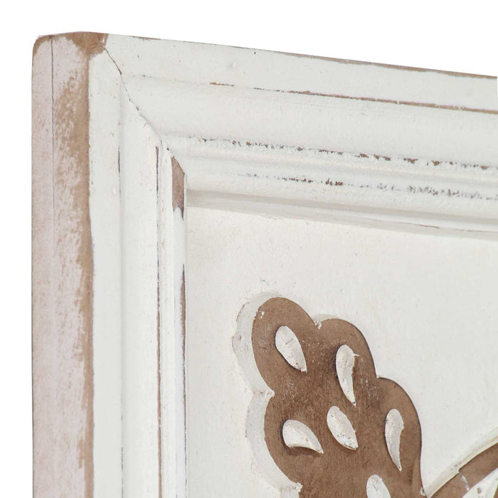 Decorațiuni Artă 2 pcs Maro și alb 40 x 40 x 1,5 cm - WALTI WALTI