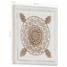 Decorațiuni Artă 2 pcs Maro și alb 40 x 40 x 1,5 cm - WALTI WALTI