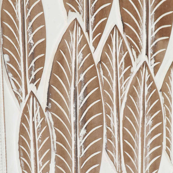Decorațiuni Artă 3 pcs Maro și alb 40 x 40 x 1,5 cm - WALTI WALTI